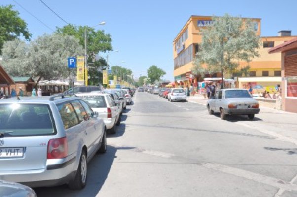 Carambol cu maşinile unor turişti, la Eforie